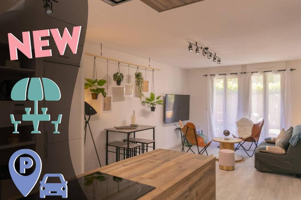 Superbe Appart Plein Centre Avec Parking & Jardin Μετς Εξωτερικό φωτογραφία